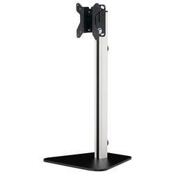 Stand birou B-Tech, pentru display-uri cu diagonala pana la 32", suporta pana la 10kg, cu inclinatie +17°/-10°, VESA min. 75x75, VESA max. 100x100, cable management integrat, negru/argintiu