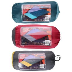 Sac de dormit, Camp Active, albastru/turqoise