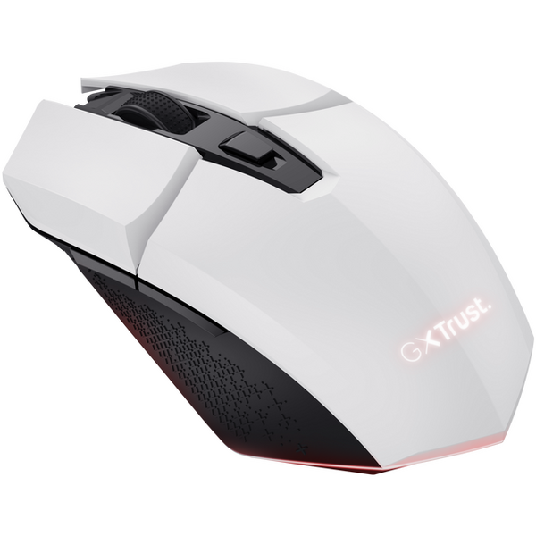 Mouse Trust GXT110W Felox cu fir,  4800 DPI, alb