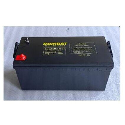 OTHER Baterie Litiu-Ion 25.6V 100Ah, model RBTL100-24, cu celule LiFePO4,in concordanță cu standardul UN38.3. Certificat CE și MSDS, conexiuni terminale de tip șurub; Tensiune: 25.6V; Capacitate nominala: 100Ah; Energie: 2560Wh; Ciclu de viata:> 2000 cicluri @0