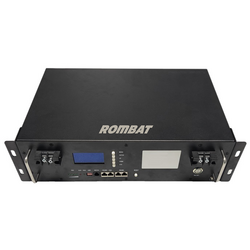 Baterie Litiu-Ion 25.6V 100Ah, model RBTM100-24 montabilă în rack de 19", cu celule LiFePO4,in concordanță cu standardul UN38.3. Certificat CE și MSDS, conexiuni terminale de tip șurub; Tensiune: 25.6V; Capacitate nominala: 100Ah; Energie: 2560Wh; Ciclu d