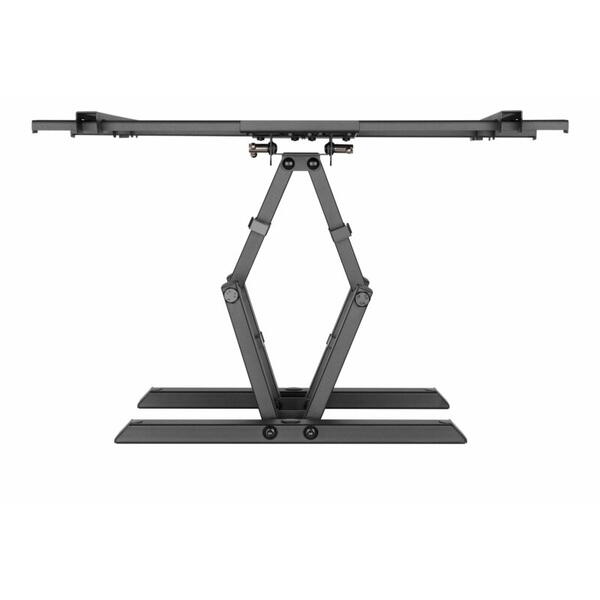 Suport TV de perete Serioux TV61-466, compatibilitate  dimensiune ecran: 37"-80", compatibilitate VESA: 200x200, 300x200, 400x200, 300x300, 400x300, 400x400, 600x400, greutate maximă suportata: 60kg, distanta fata de perete: 77~428mm, inclinare: +3°~-15°,