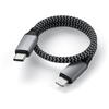 Satechi USB-C to Lightning Short Cable 25cm - Space Grey