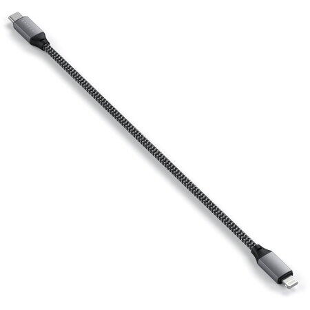 Satechi USB-C to Lightning Short Cable 25cm - Space Grey
