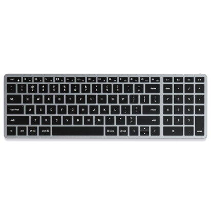 Satechi SLIM X2 Slim Bluetooth Wireless Keyboard + Num. Keypad - US - Space Grey