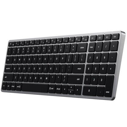 Satechi SLIM X2 Slim Bluetooth Wireless Keyboard + Num. Keypad - US - Space Grey