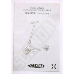 MANUAL UTILIZATOR TROTINETA FS08B