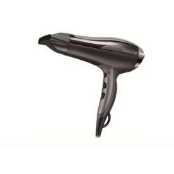 Uscator de par Remington D5220, 2400 W, 2 viteze, Turbo, Difuzor volum, Concentrator, Negru