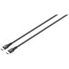 Cablu Serioux TYPE-C - TYPE-C 1M 100W, lungime: 100 cm, ieșire: 100W, tip cablu: USB-C la USB-C, culoare: Negru, funcție: încărcare și sincronizare