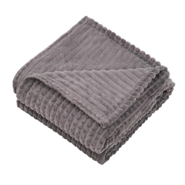 HEINNER PATURA FLANNEL 200X220 CM GRI