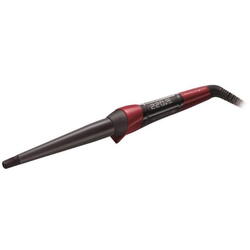 Ondulator Remington Ci96W1, LCD, 220 grade, Invelis ceramic, Incalzire rapida, Oprire automata, Rosu/Negru