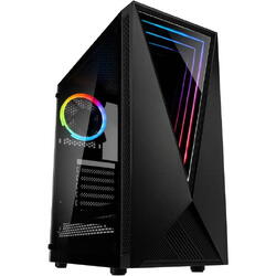 Carcasa Kolink Void RGB Mid-Tower negru, Preinstalled fans 1x 120 mm