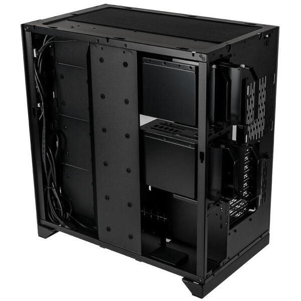 Carcasa Lian Li O11 Dynamic XL  Big-Tower negru, PCI-Slots 8, 8 + 2