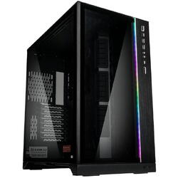 Carcasa Lian Li O11 Dynamic XL  Big-Tower negru, PCI-Slots 8, 8 + 2