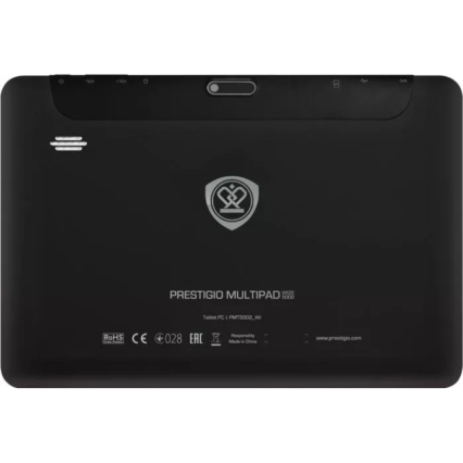 Tableta PRESTIGIO MultiPad Wize 5002 (10.1''IPS,1280x800,8GB,Android 4.4,QC1.3GHz,1GB,7000mAh,2MP,BT,GPS,FM,WiFi) Black
