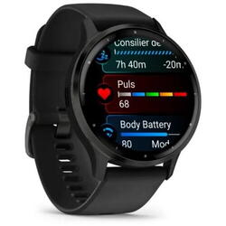Ceas smartwach Garmin Venu 3, negru