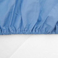 CEARCEAF PAT CU ELASTIC 140X200 CM BLUE