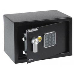 Seif Yale  Standard Compact YSV/200/DB2; Alcatuit din otel; Prevazut cu orificii pentru fixare si bolturi de prindere incluse; Ideal pentru pastrarea documentelor importante sau a cheilor intr-un loc sigur si la indemana.