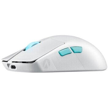 Mouse gaming wireless si bluetooth ASUS ROG Harpe Ace Aim Lab Edition alb