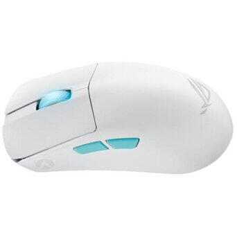Mouse gaming wireless si bluetooth ASUS ROG Harpe Ace Aim Lab Edition alb