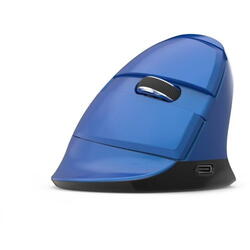 Mouse wireless si bluetooth Delux M618 mini albastru