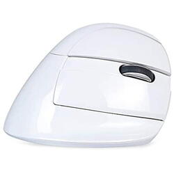 Mouse wireless si bluetooth Delux M618 mini alb pentru stangaci