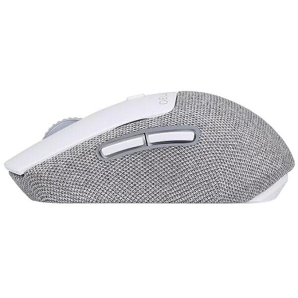 Mouse bluetooth si wireless Delux MS20DB alb