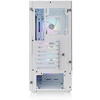 Carcasa Thermaltake View 200 Tempered Glass aRGB Snow alba