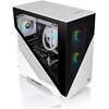 Carcasa Thermaltake Divider 170 Tempered Glass Snow aRGB alba