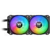 Cooler procesor cu lichid Thermaltake Floe Ultra 240 negru iluminare aRGB si display