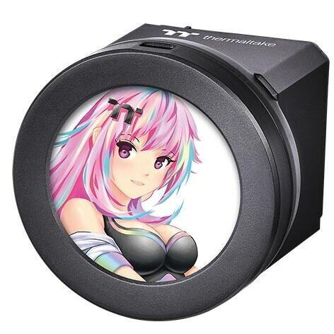 Cooler procesor cu lichid Thermaltake Floe Ultra 360 negru iluminare aRGB si display