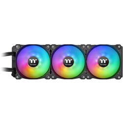 Cooler procesor cu lichid Thermaltake Floe Ultra 360 negru iluminare aRGB si display