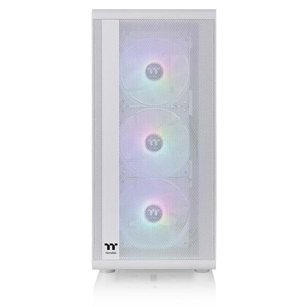 Carcasa Thermaltake S200 Tempered Glass aRGB Snow alba
