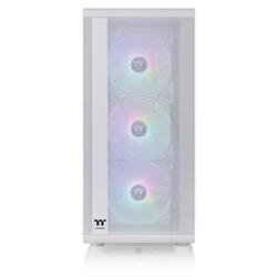 Carcasa Thermaltake S200 Tempered Glass aRGB Snow alba