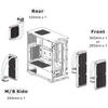 Carcasa Thermaltake Divider 300 TG Air Snow Edition alba