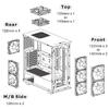 Carcasa Thermaltake Divider 300 TG Air Snow Edition alba