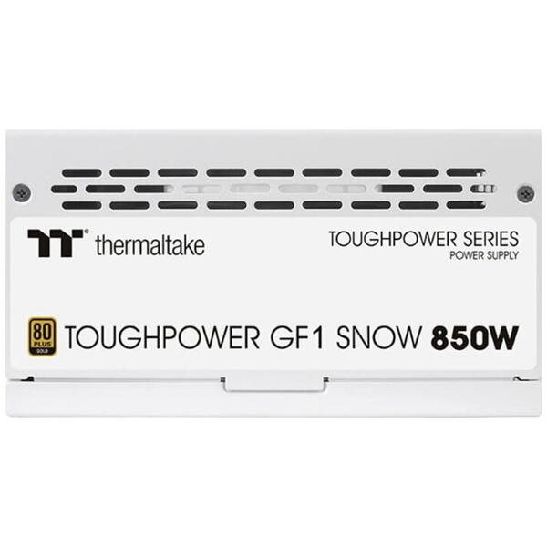 Sursa full modulara Thermaltake Toughpower GF1 850W Snow Edition alba
