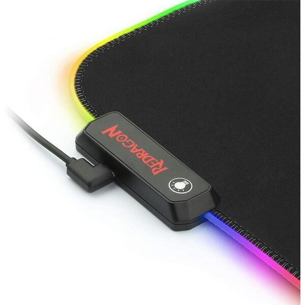 Mousepad gaming Redragon Neptune X iluminare RGB