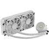 Cooler procesor cu lichid Aerocool Mirage L240 alb iluminare aRGB