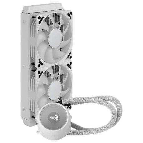 Cooler procesor cu lichid Aerocool Mirage L240 alb iluminare aRGB