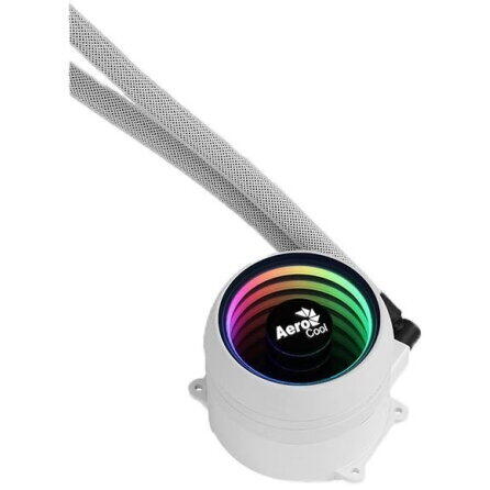 Cooler procesor cu lichid Aerocool Mirage L240 alb iluminare aRGB