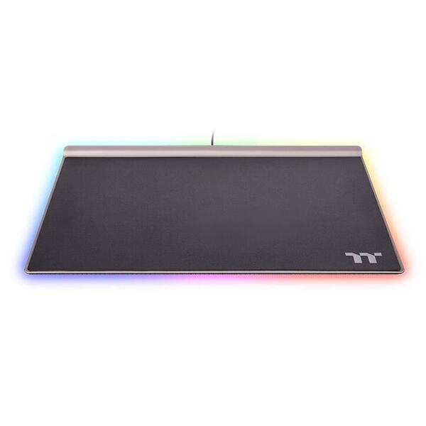 Mousepad Thermaltake Premium Argent MP1 iluminare RGB