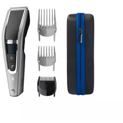 Aparat de tuns Philips HC5650/15, 0.5-28 mm, 28 trepte, pana la 90 min. utilizare cu si fara fir, lame din otel inoxidabil, lavabil, toc de transport, 3 piepteni