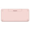 LOGITECH K380 FOR MAC MULTI-DEVICE BT KEYBD ROSE