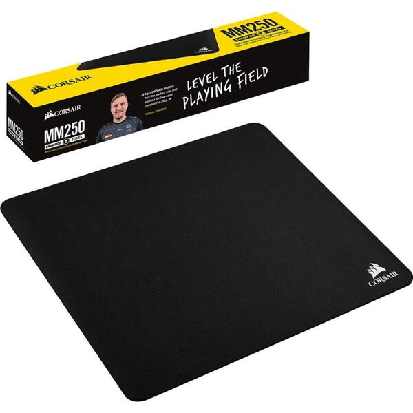 Mousepad Gaming CORSAIR MM250 CHAMPION XL, 450mm x 400 x 5mm, Cloth