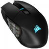 Mouse Gaming CORSAIR SCIMITAR ELITE WIRELESS MMO, 26000 DPI, 16 butoane, optic, negru