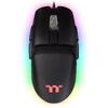 Mouse gaming Thermaltake Premium Argent M5 iluminare RGB negru