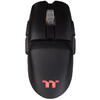 Mouse gaming wireless si bluetooth Thermaltake Premium Argent M5 iluminare RGB negru