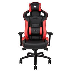 Scaun gaming Thermaltake X Fit negru cu rosu