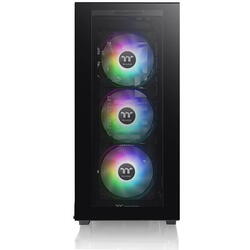 Carcasa Thermaltake Divider 300 Tempered Glass aRGB neagra